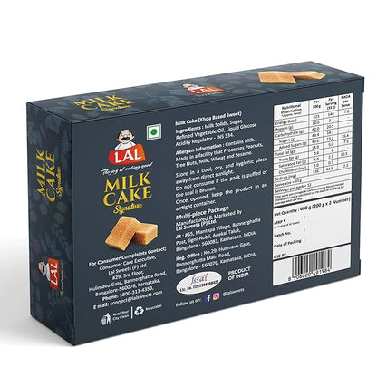 Lal Sweets Milk Cake 400g - PUSHMYCART