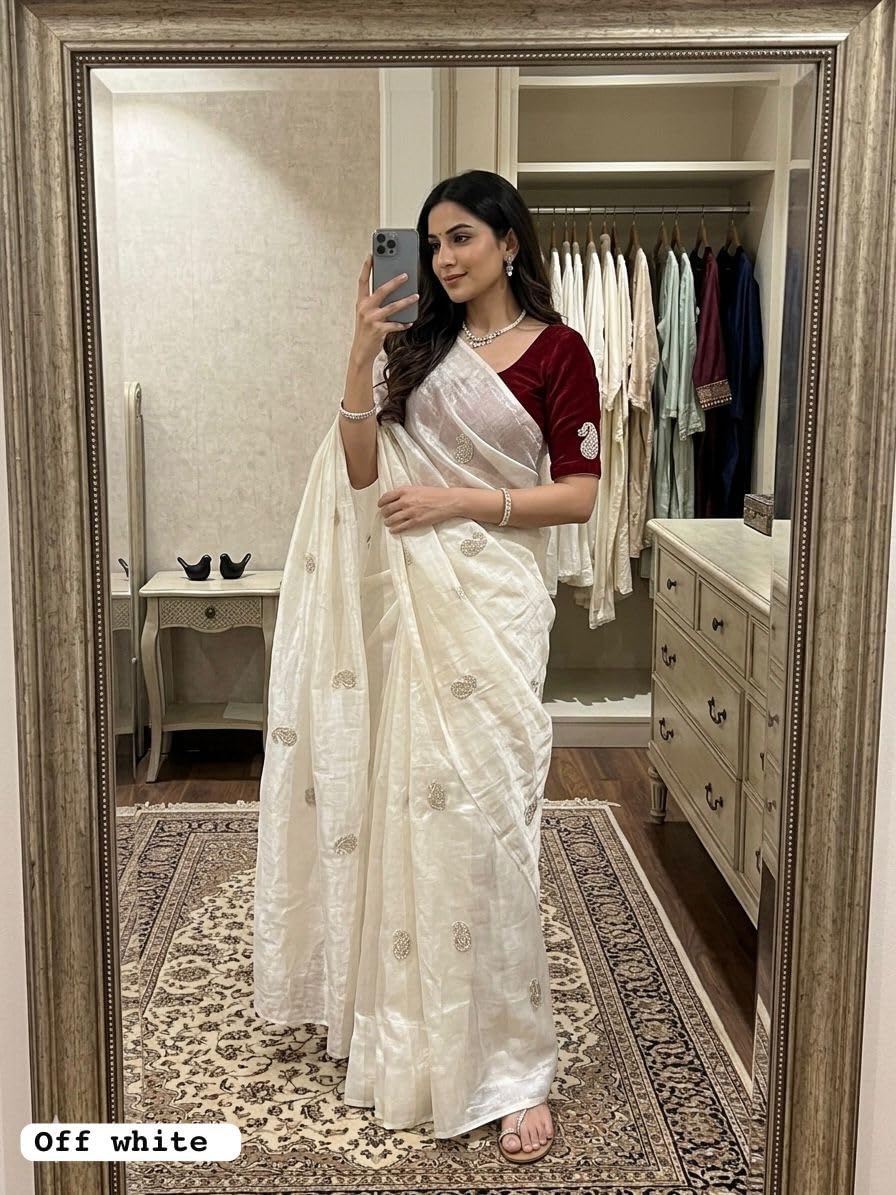 Vasthrlay Classic Designer Saree with elegant chiffon styling