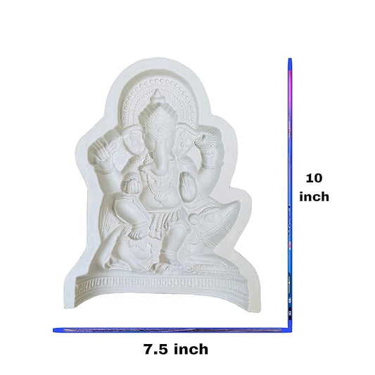 Art sculpture Ganesha Idol Making Mold - PUSHMYCART