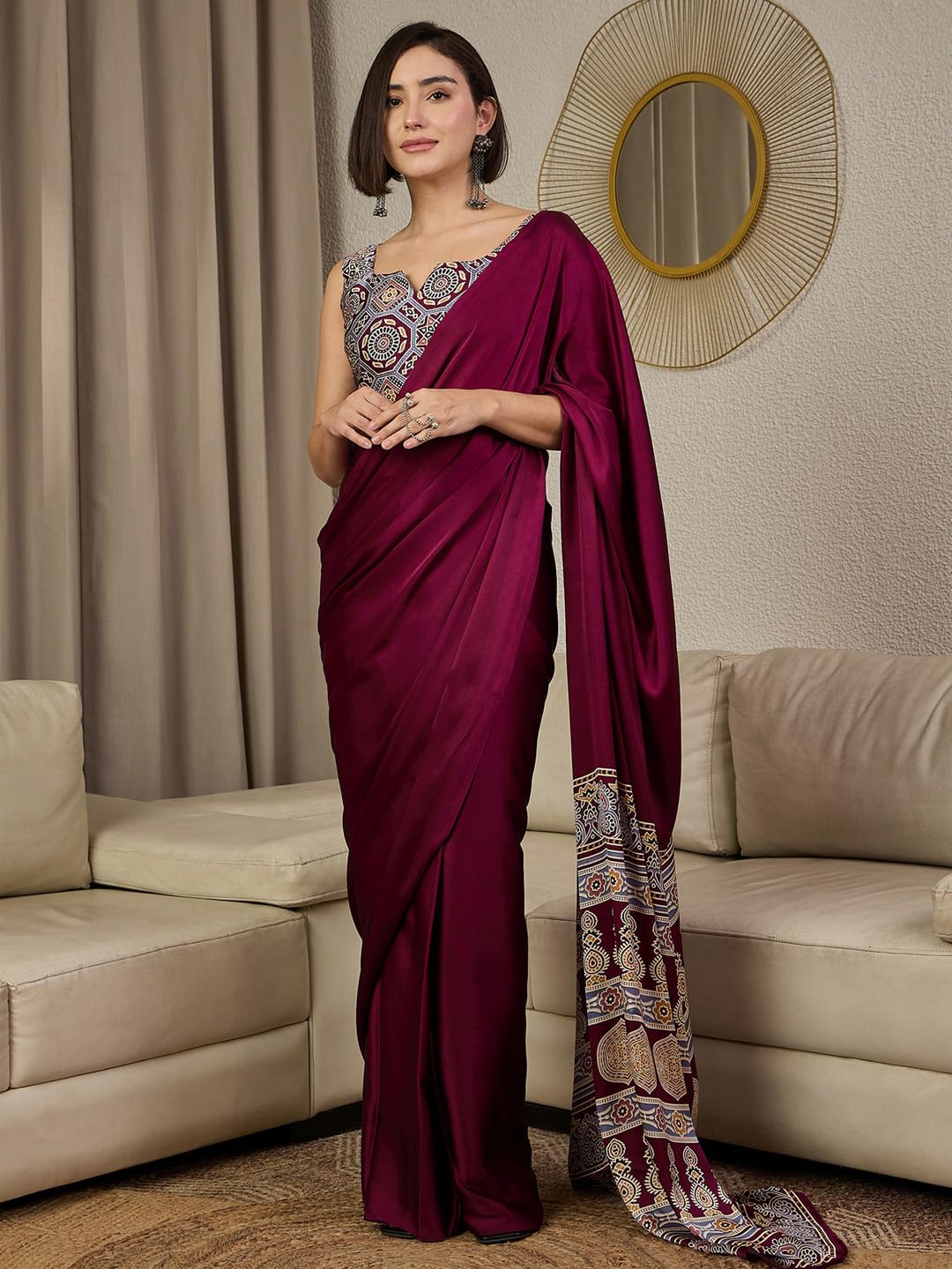 Vasthrlay Ethnic Ethnic Wear with printed design