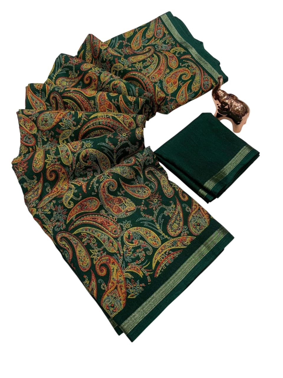 Vasthrlay Classic Ethnic Floral Saree for festive ethnic occasions