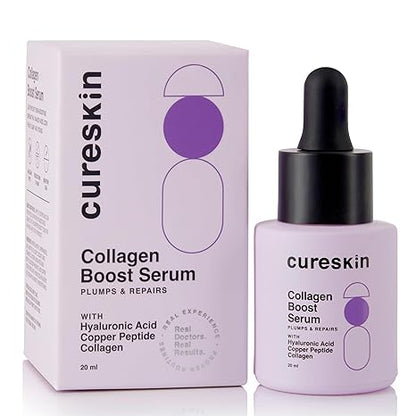 Cureskin Collagen Boost Hyaluronic Acid Serum - PUSHMYCART
