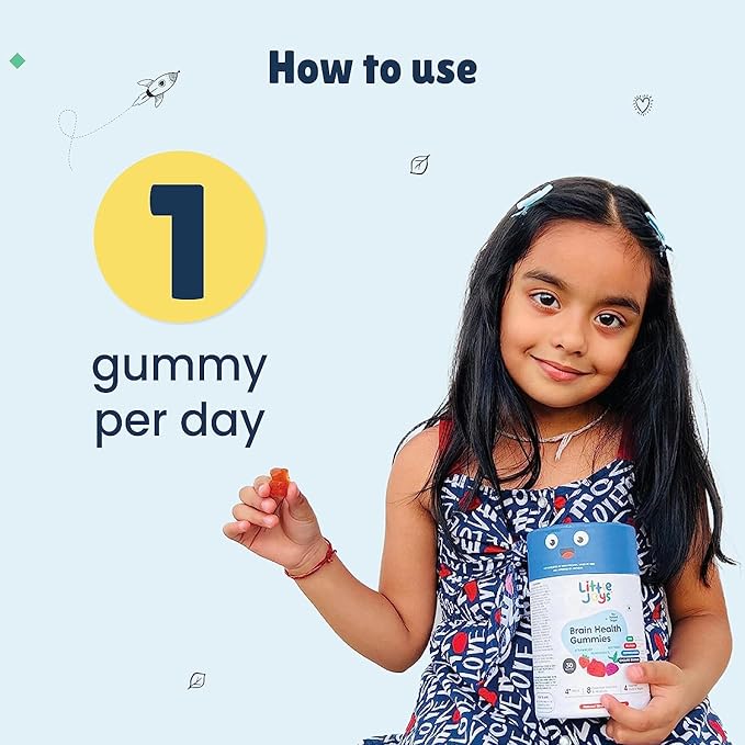Little Joys DHA Brain Health Gummies | 2-6 years - PUSHMYCART