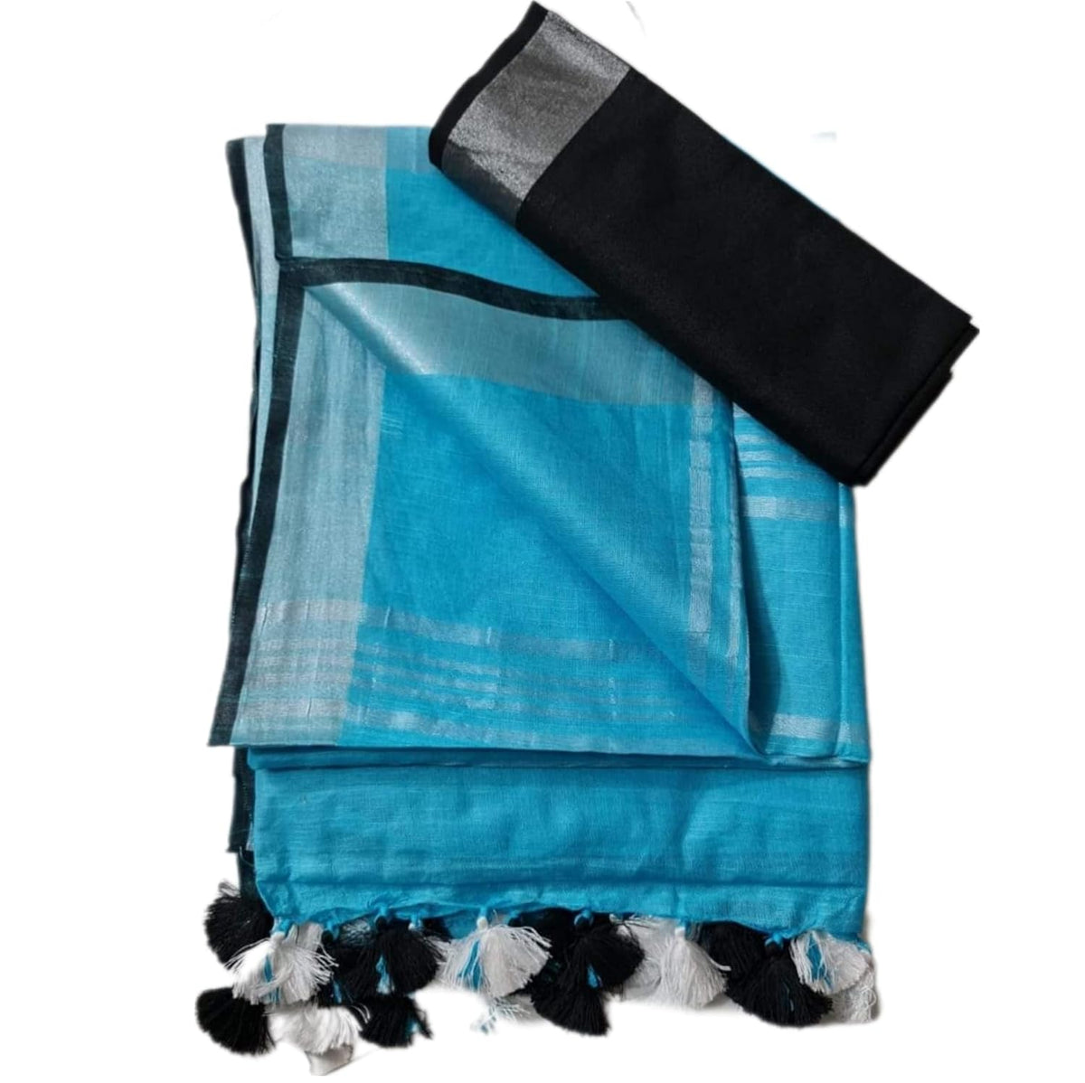 Vasthrlay Bhagalpuri Classic Saree with decorative traditional design