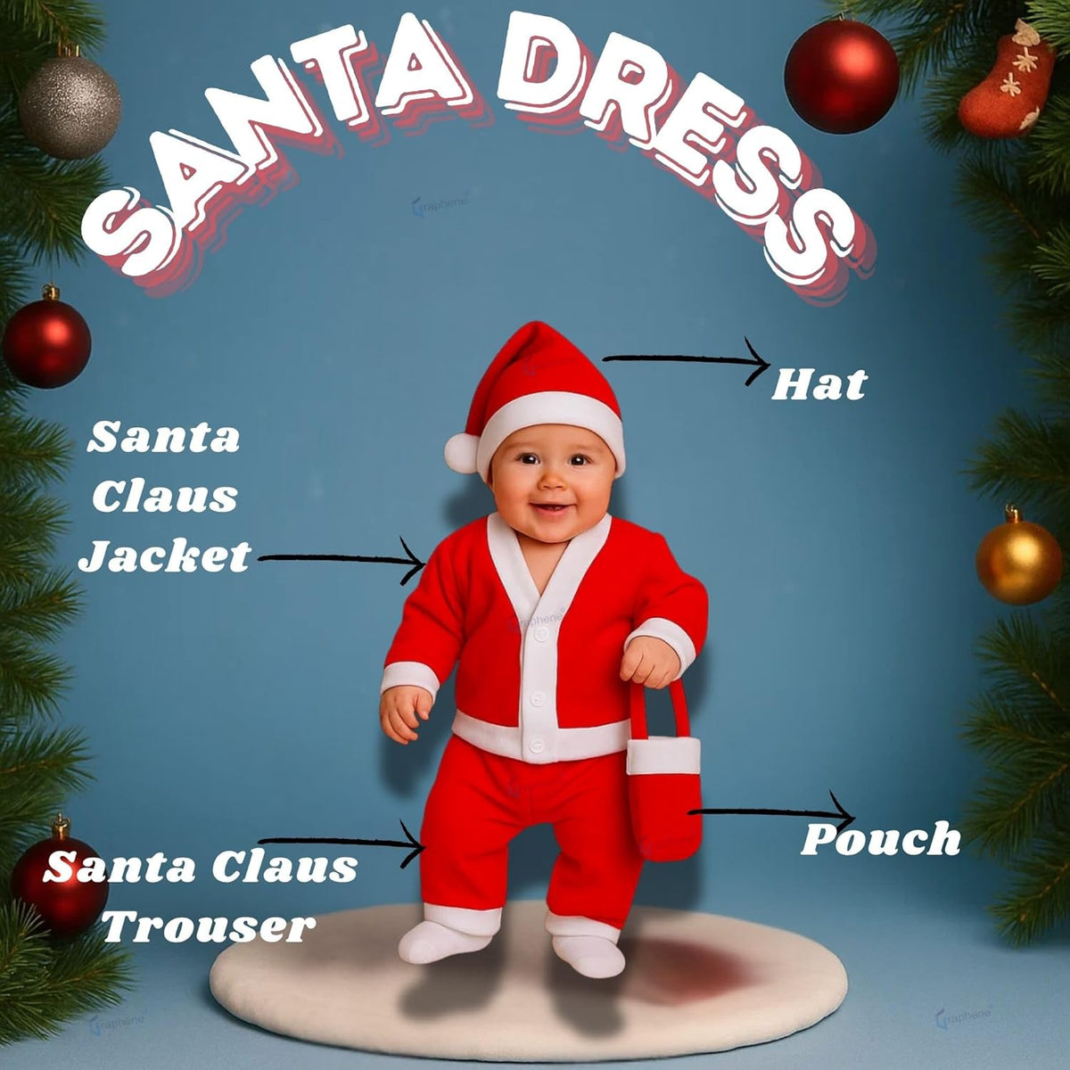 Santa Claus Costume for Kids