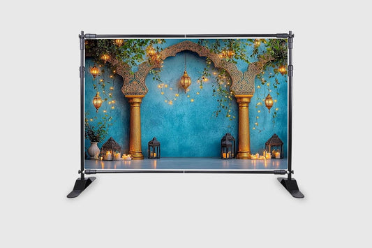 Doorway Arch Diwali Background Photography Backdrops