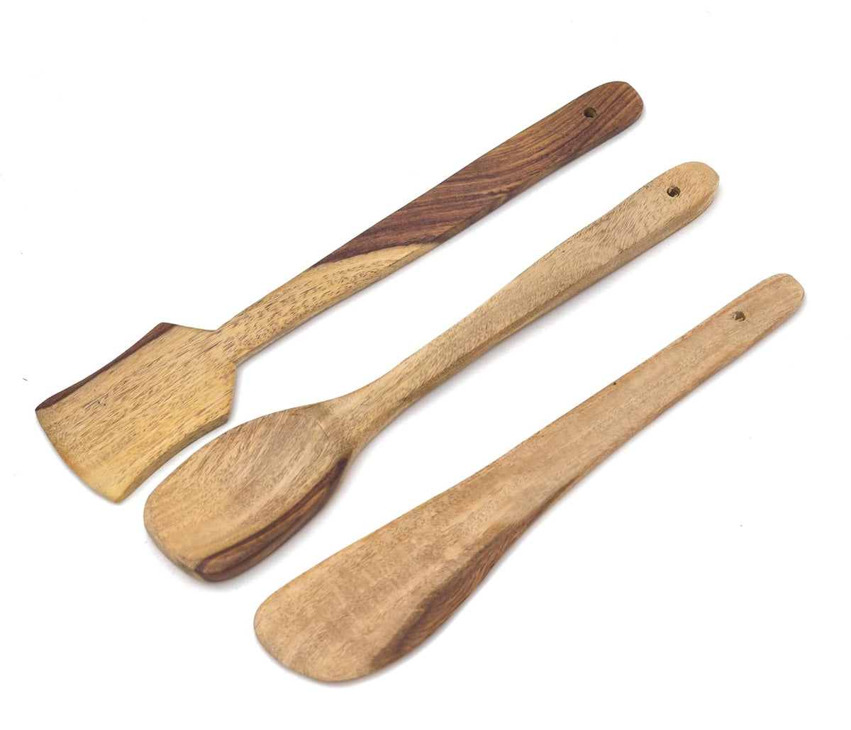 Sanjeev Kapoor Sheesham Wood Serving and Cooking Spoon Set