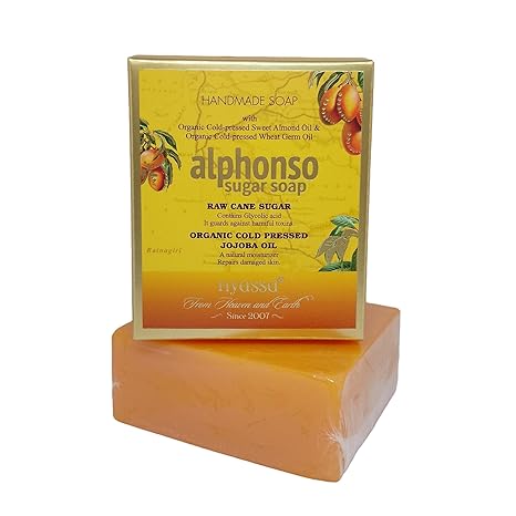 Nyassa Alphonso Handmade Sugar Soap - PUSHMYCART