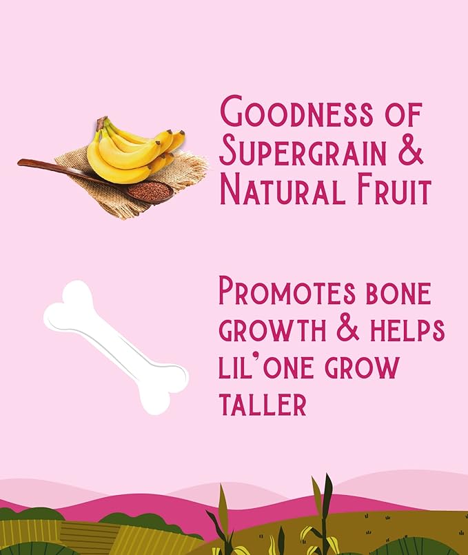 HUNGRY KOALA Ragi & Banana Cereal - PUSHMYCART