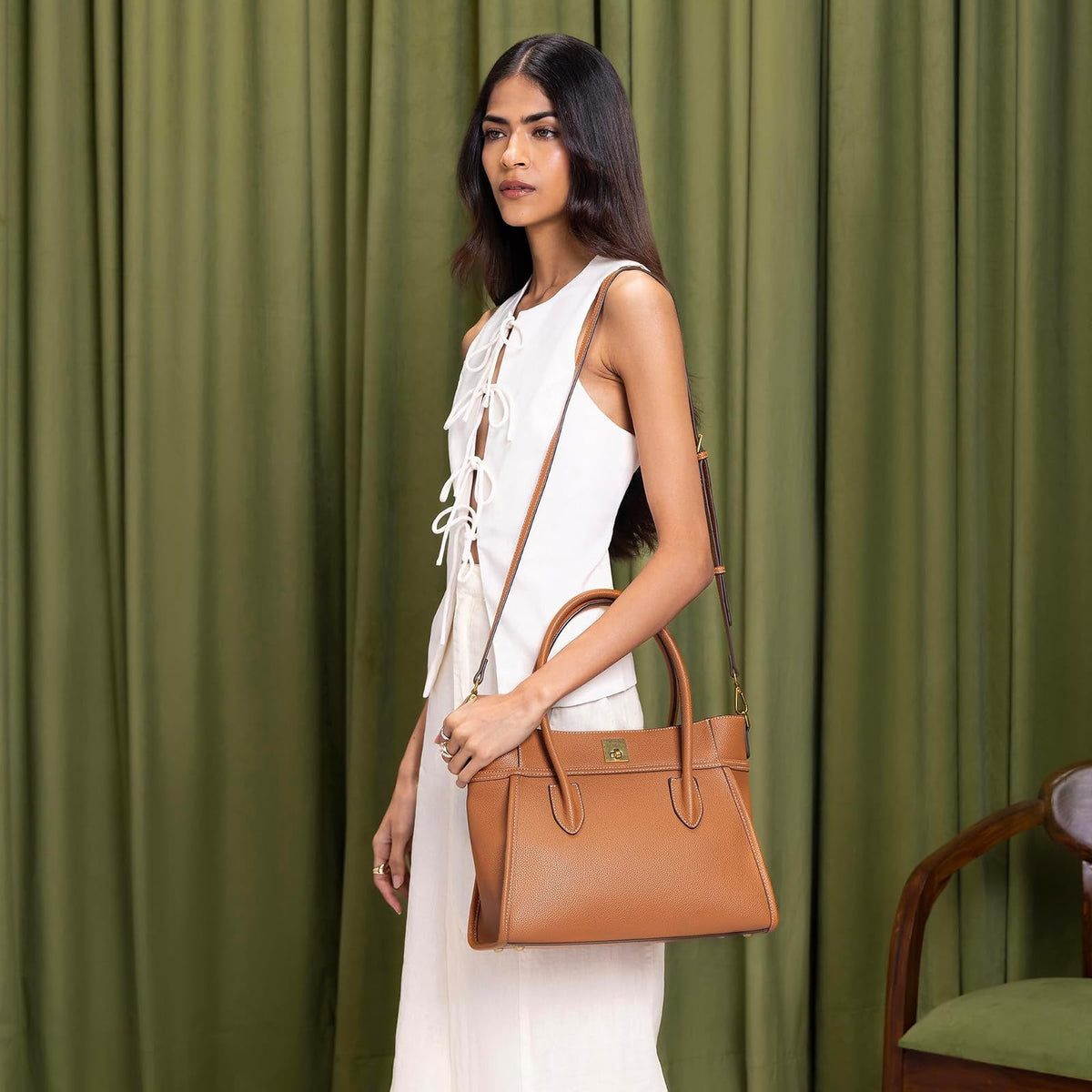 Miraggio Harmony Satchel Bag for Women