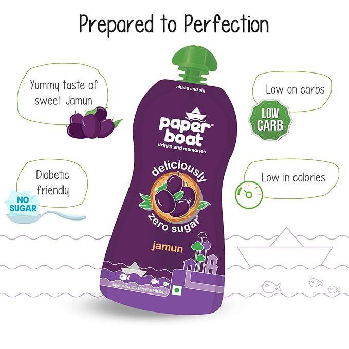 Paper Boat Jamun Fruit Juice|200ml - PUSHMYCART