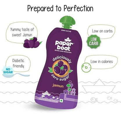 Paper Boat Jamun Fruit Juice|200ml - PUSHMYCART