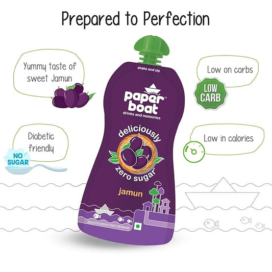 Paper Boat Jamun Fruit Juice|200ml - PUSHMYCART