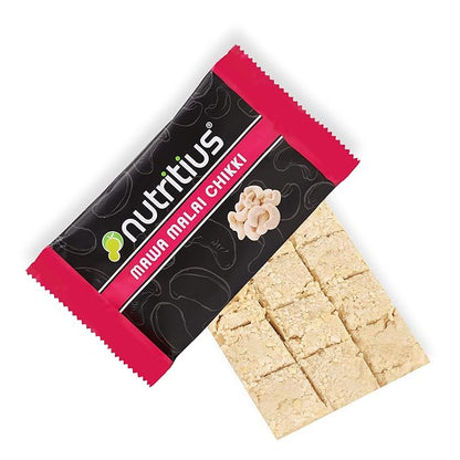 Nutritius Mawa Malai Chikki - PUSHMYCART