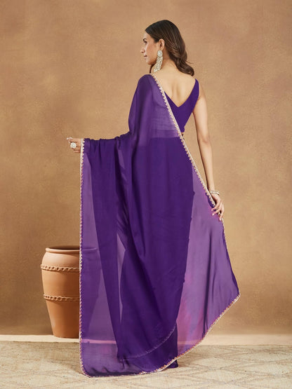 Vasthrlay Classic Traditional Saree for wedding and party wear styling