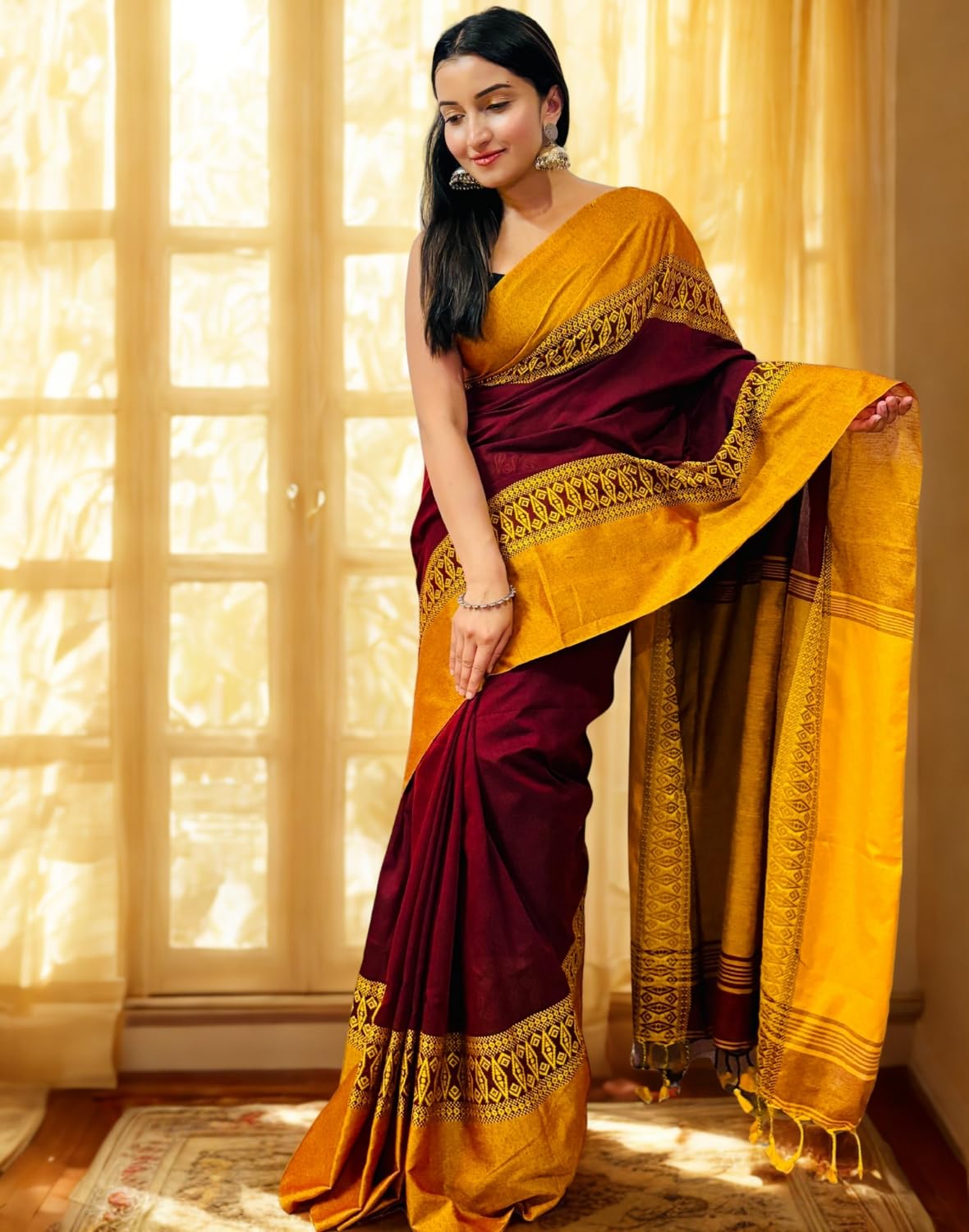 Vasthrlay Classic Traditional Saree for wedding and party wear styling