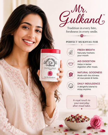 Mr. Gulkand Rose Mouth Freshener