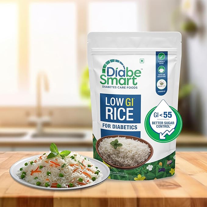 DiabeSmart Low GI Rice For Diabetics - PUSHMYCART