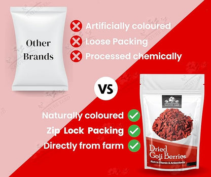 Nature Yard Organic Goji Berry Dry Fruit - PUSHMYCART