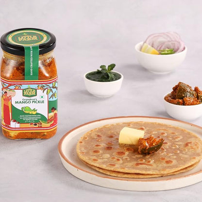 THE LITTLE FARM CO Punjabi Mango Pickle - PUSHMYCART