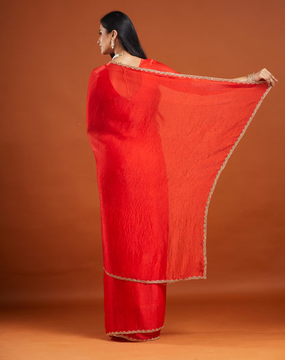 Vasthrlay Classic Border Saree with elegant ethnic styling