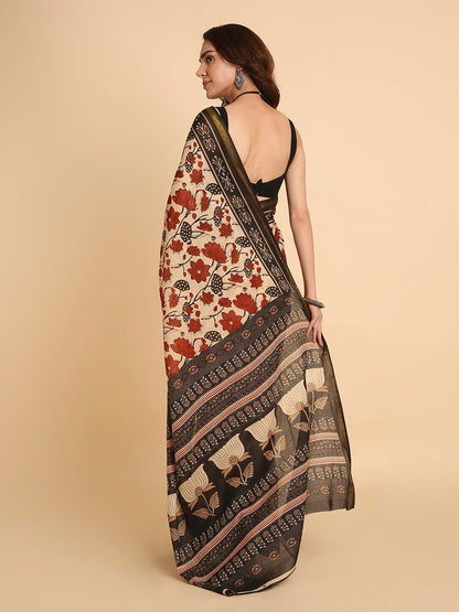 Vasthrlay Classic Saree with elegant ethnic and printed styling