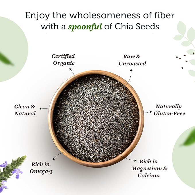 Neuherbs Raw Unroasted Chia Seeds 