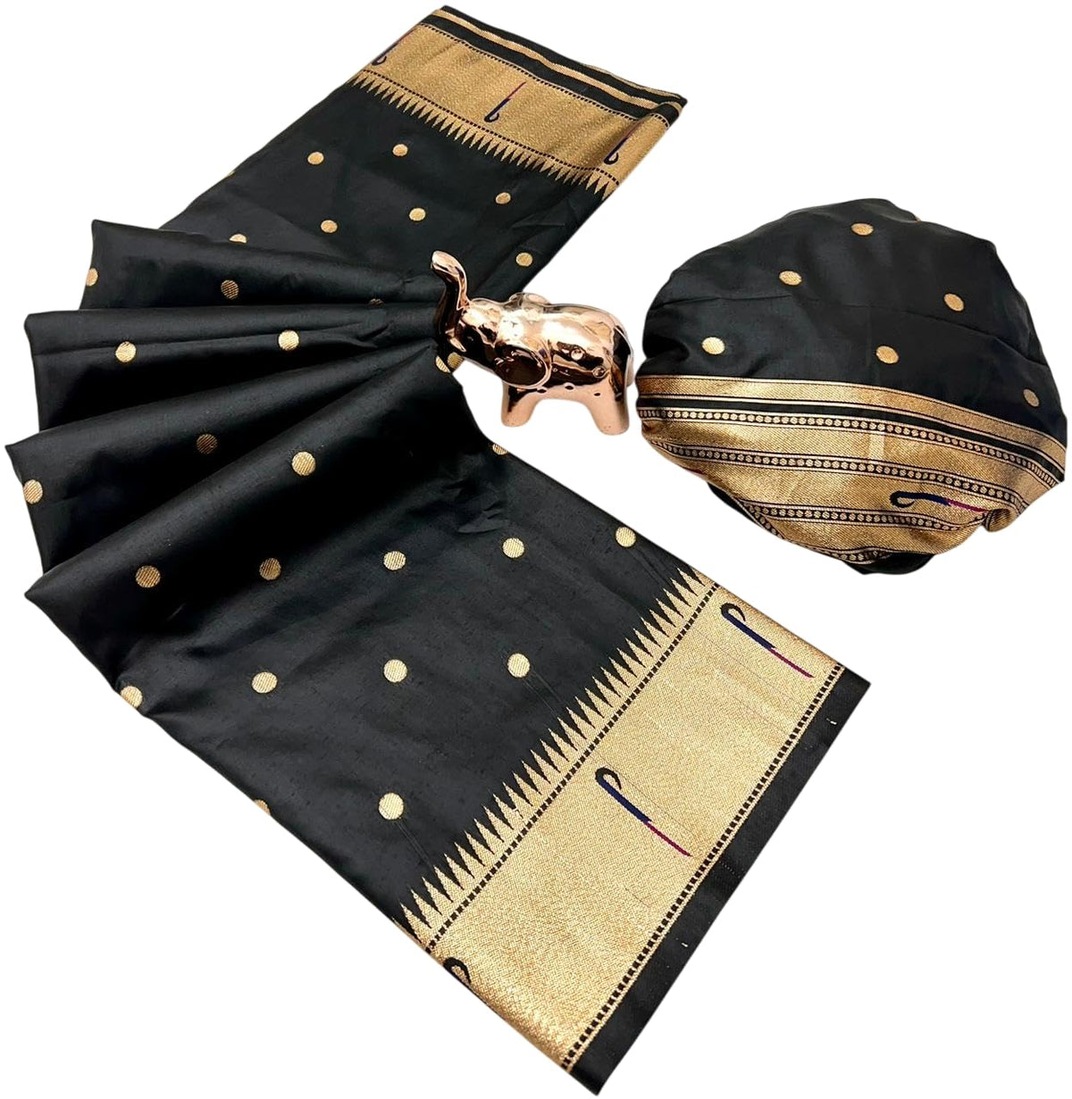 Vasthrlay Classic Paithani Weaving Saree for festive ethnic occasions