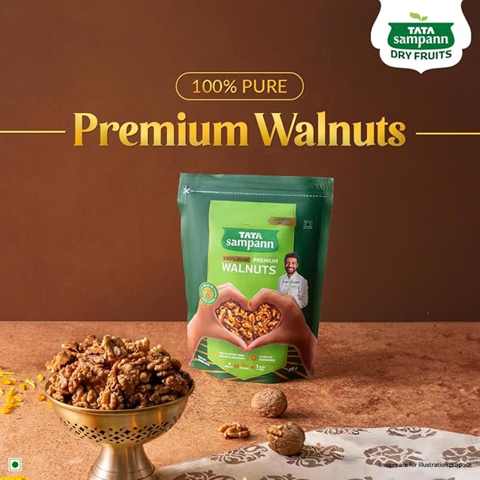 Tata Sampann Pure Walnuts/Akhrot - PUSHMYCART