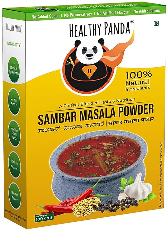 HEALTHY PANDA Sambar Masala - PUSHMYCART