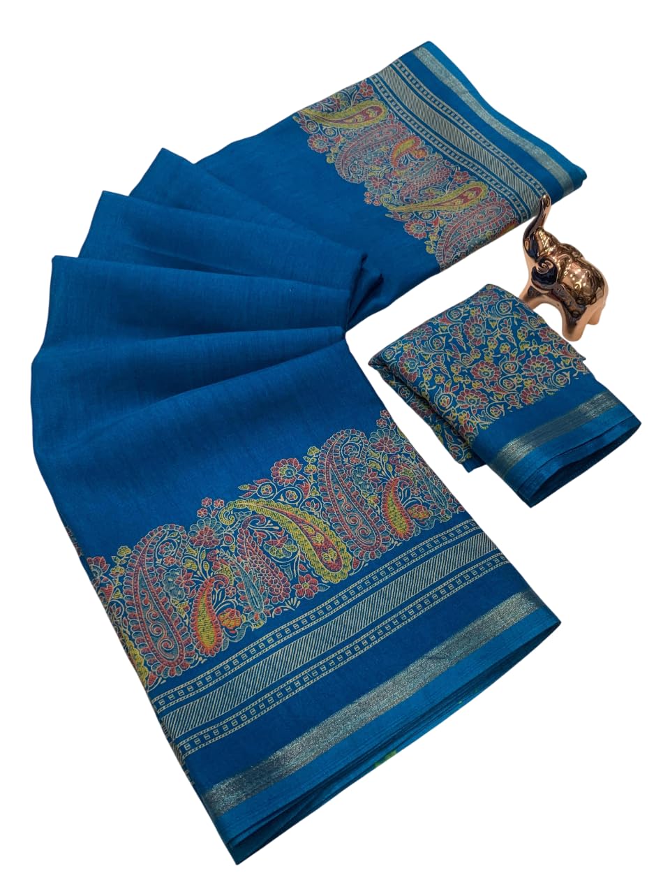 Vasthrlay Classic Ethnic Printed Saree for festive ethnic occasions