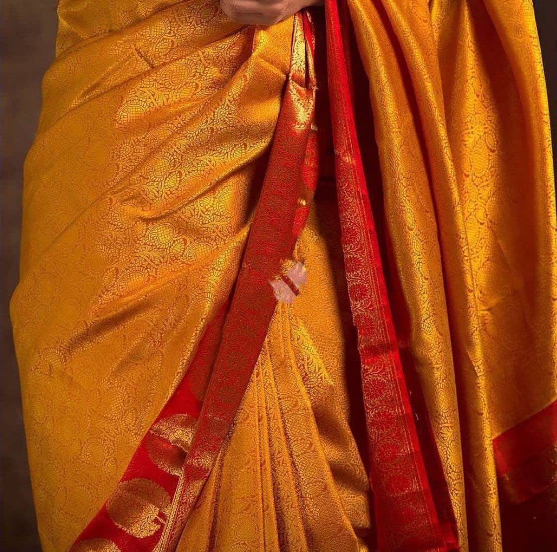Vasthrlay Traditional Saree in Classic with refined banarasi ethnic appeal