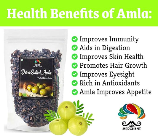 Mr. Merchant Dried Salted Amla - PUSHMYCART