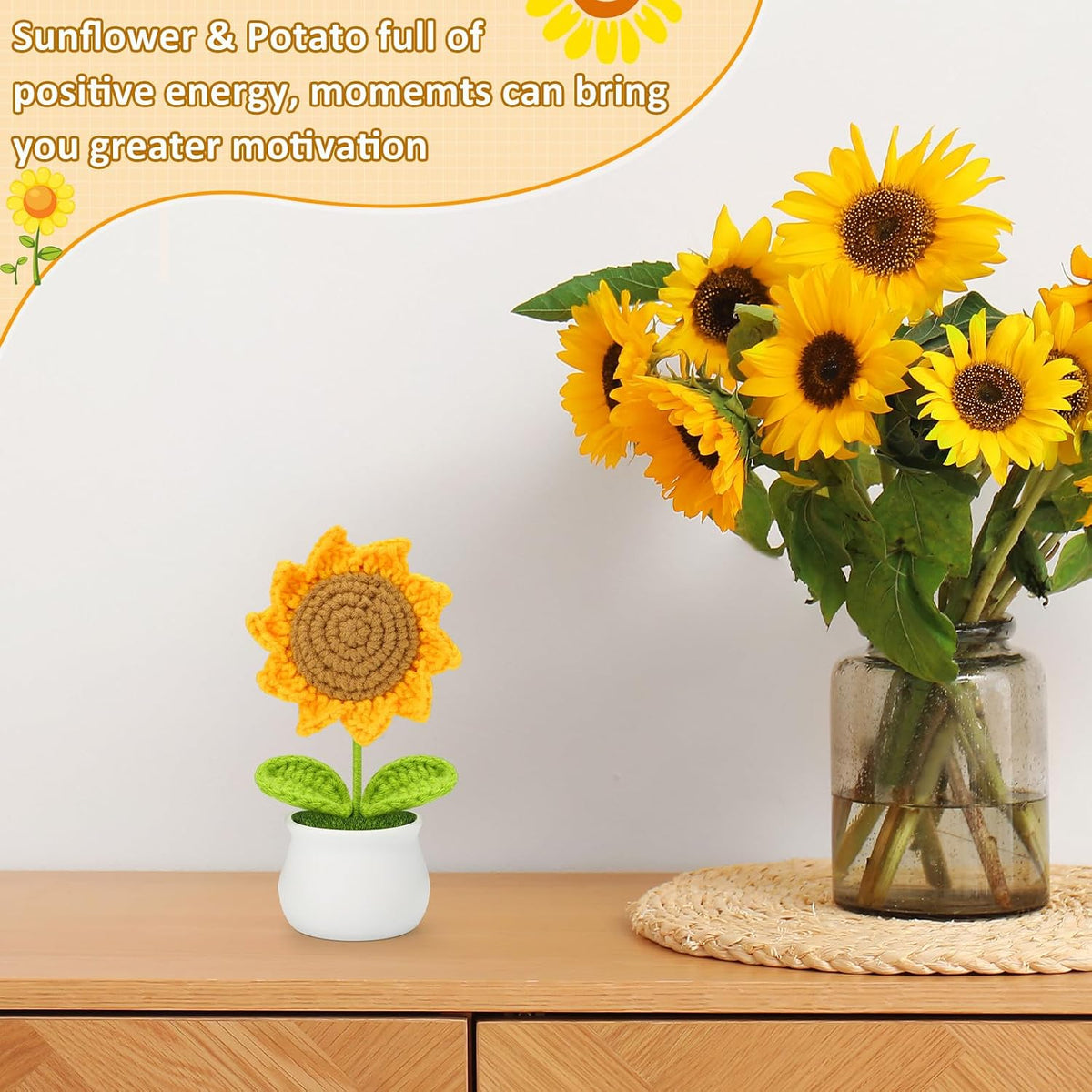 Crochet Sunflower - image 4