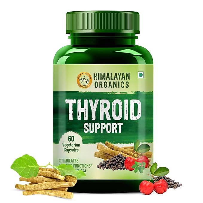 himalayan organics glutathione builder 60 Veg Tablets Fast Ship 18 months from MFD Himalayan Organics Thyroid Support Capsules
