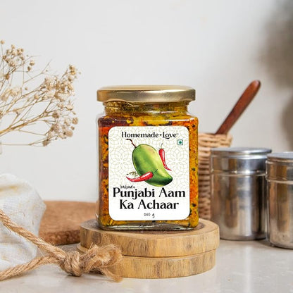 Homemade Love Authentic Punjabi Mango Pickle - PUSHMYCART