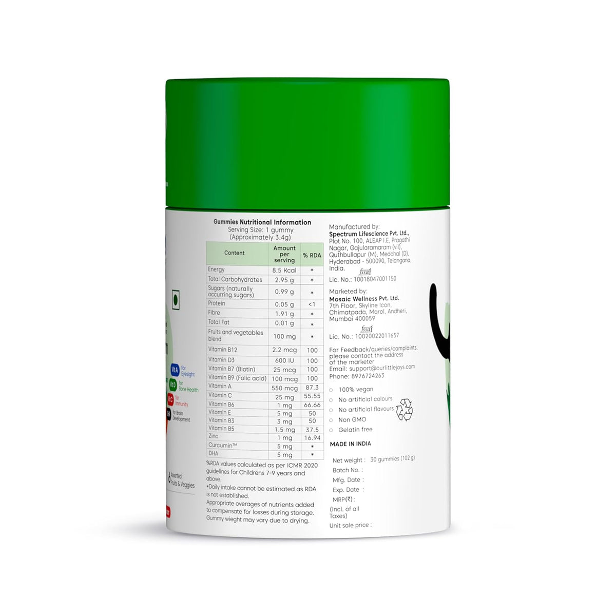 Little Joys Multivitamin Gummies - PUSHMYCART