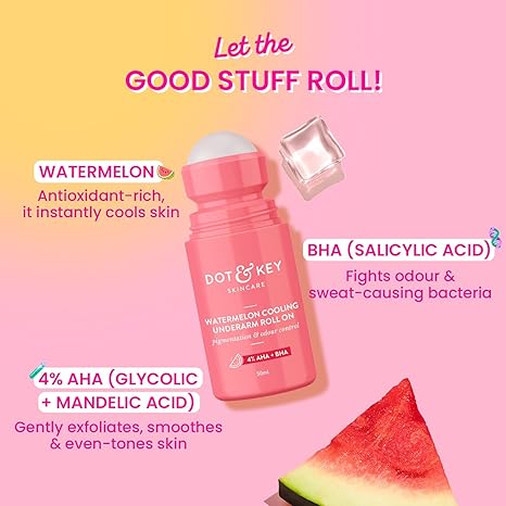 Dot & Key Watermelon Cooling Underarm Roll On
