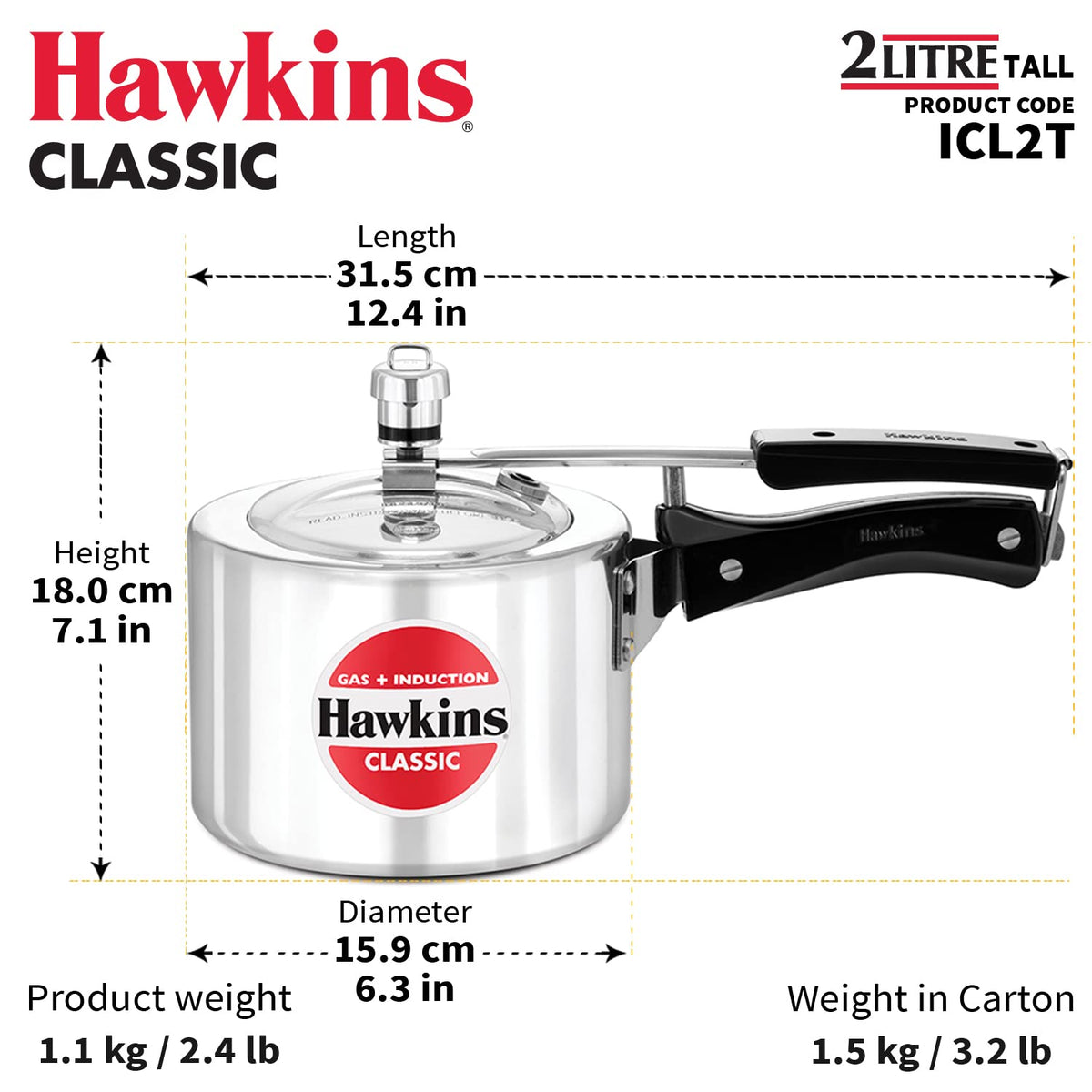 Hawkins Classic Pressure Cooker
