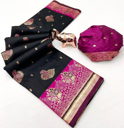 Vasthrlay Weaving Saree in Classic with refined ethnic appeal