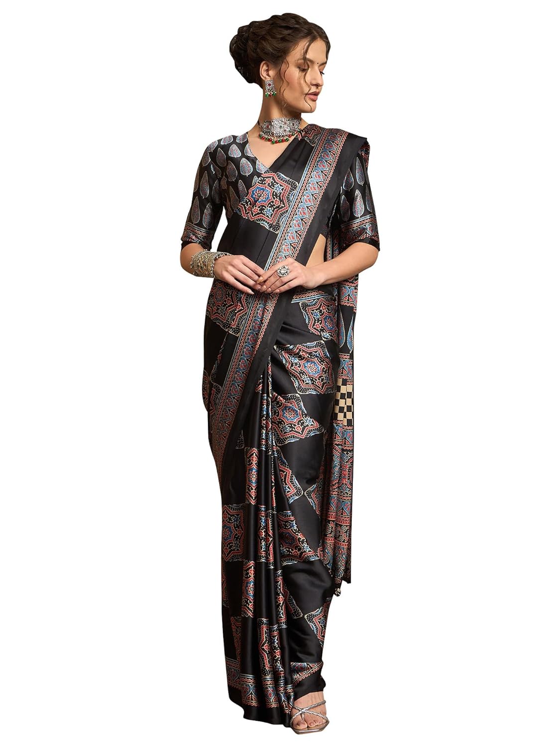 Vasthrlay Classic Ethnic Printed Ethnic Wear for festive occasions