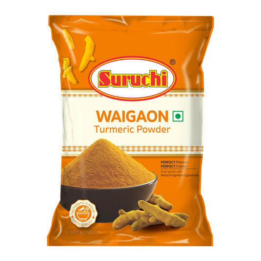 Suruchi Waigaon Turmeric Powder 50g Authentic Waigaon Haldi