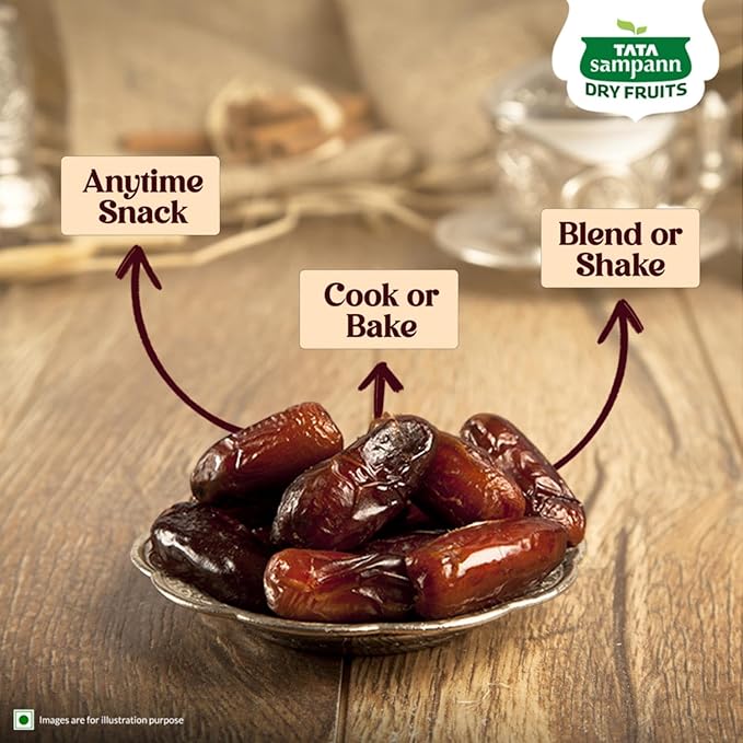Tata Sampann Premium Arabian Dates/Khajoor - PUSHMYCART