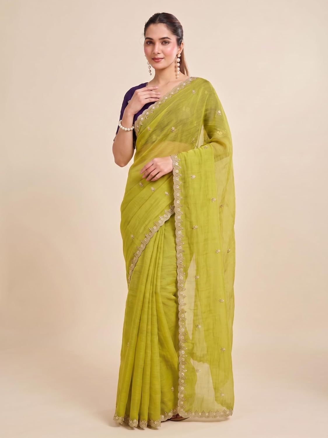 Vasthrlay Traditional Saree in Classic with refined ethnic appeal