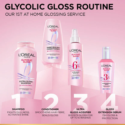 L’Oréal Paris Glycolic Gloss Shine Boosting Shampoo
