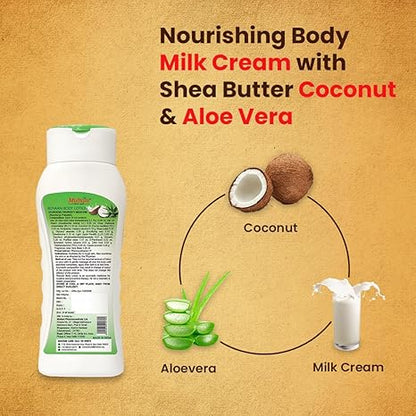 Multani Rovaan Coconut & Aloevera Body Lotion - PUSHMYCART