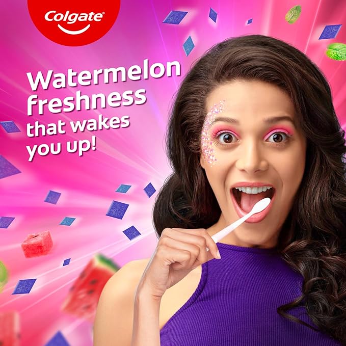 Colgate MaxFresh Watermelon Blast Gel Toothpaste - PUSHMYCART