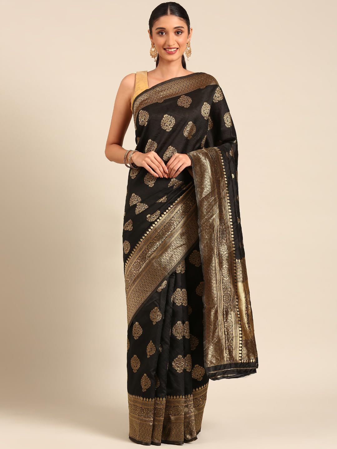 Vasthrlay Classic Banarasi Traditional Saree for festive ethnic occasions