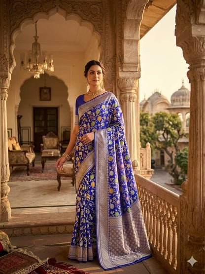 Vasthrlay Classic Traditional Saree for wedding and party wear styling