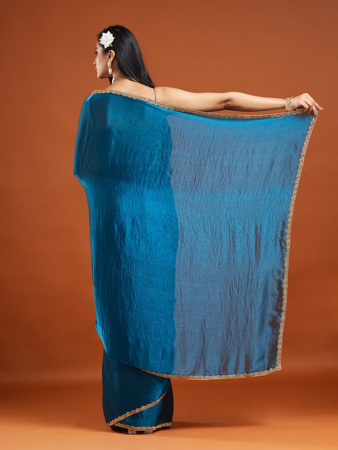 Vasthrlay Classic Traditional Saree with elegant chiffon styling